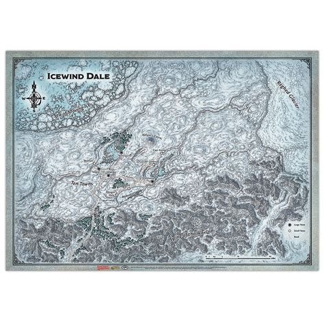 Dandd Icewind Dale Map 31x 21 Gf9s Official Dungeons And Dragons