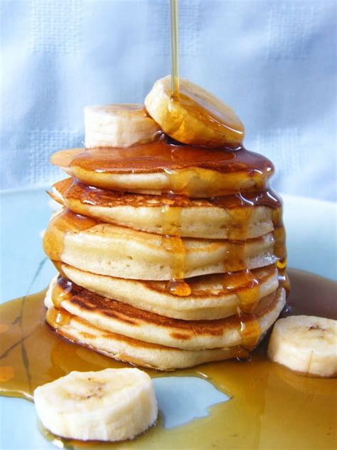 Scottish Or Scotch Pancakes Sometimes Known As Drop Cakes With Maple