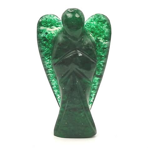 Green Aventurine Angel Guardian Good Luck Reiki Crystal Healers 2 3inch