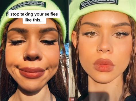 Selfie Hack Beauty Guru Tip To Beat Front Camera Facial Distortion