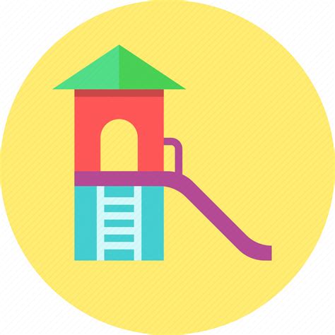 Kids Playground Slides Icon Download On Iconfinder