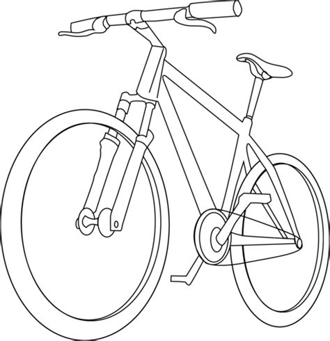 Simple Bike Drawing At Getdrawings Free Download
