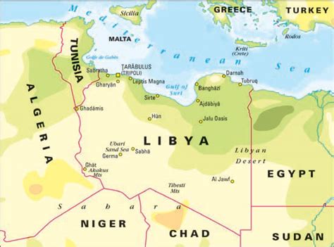Libya is a country in the maghreb region of north africa with a mediterranean sea coast. Nothin' Sez Somethin': Libya