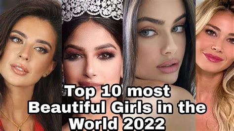 Top 10 Most Beautiful Girls In The World 2022 Youtube