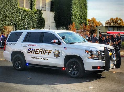 Stanislaus County Sheriff Canine Unit 2016 Chevy Tahoe Slicktop