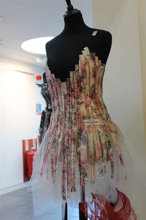 A Level Textiles Kings Ely Textiles Fashion Art Dress Structured