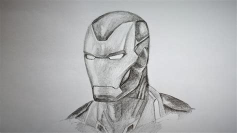 Iron Man Mark 85 Pencil Sketch Vlrengbr