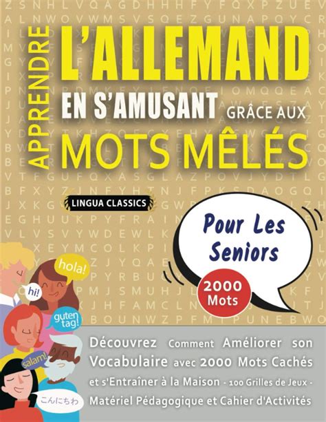 Buy Apprendre Lallemand En Samusant GrÂce Aux Mots MÊlÉs Pour Les