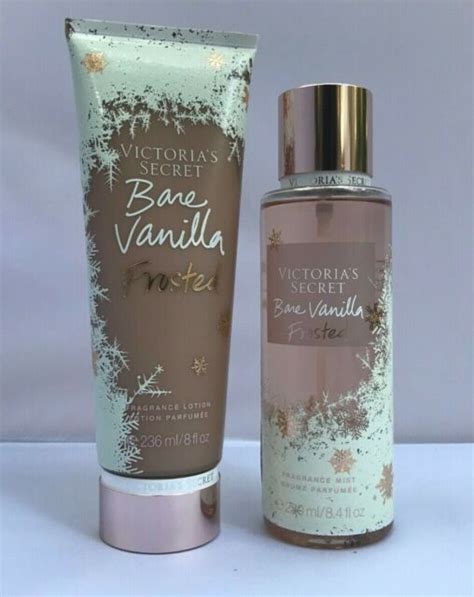 Victorias Secret Bare Vanilla Frosted Fragrance Mist And Fragrance