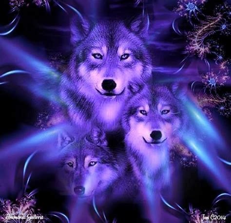 Neon Blue My Love For Wolves Pinterest Wolf And
