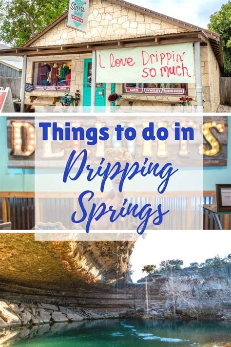 Dripping Springs Artofit