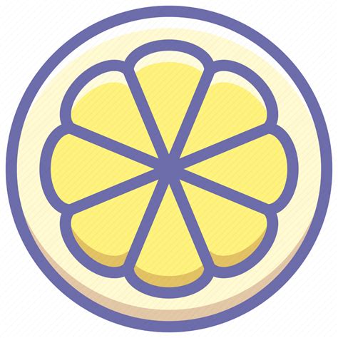 Lemon Slice Icon Download On Iconfinder On Iconfinder