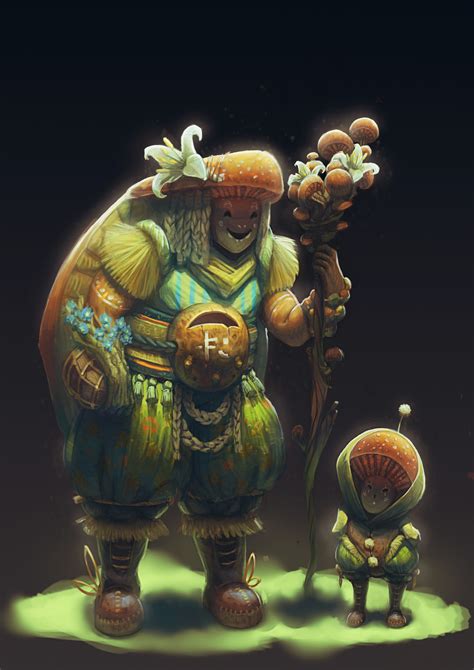 Artstation Mushroom People