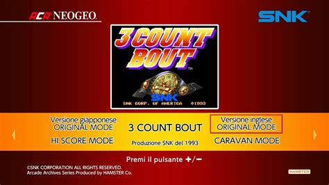 Aca Neogeo 3 Count Bout Switch First Look On Nintendo Switch