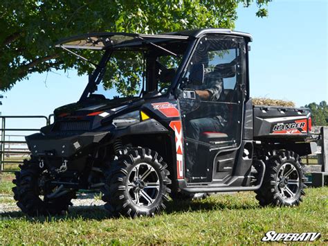 Use them in commercial designs under lifetime, perpetual & worldwide rights. Super ATV Cab Doors for Polaris Ranger Fullsize