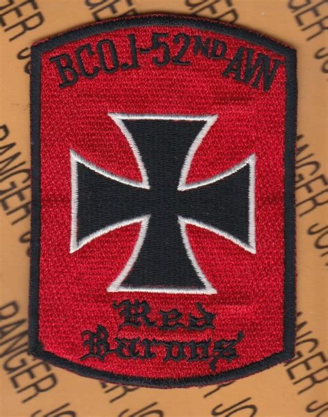 B Co 1st Bn 52nd Aviation Regiment Red Barons Aviation 375 Pocket