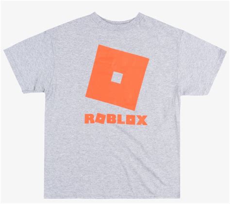 Boys Roblox Logo Shirt Video Game Kids Youth Tee Heather Active Shirt