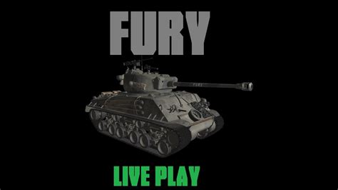 Wot Fury Vs Tigers With Help Youtube