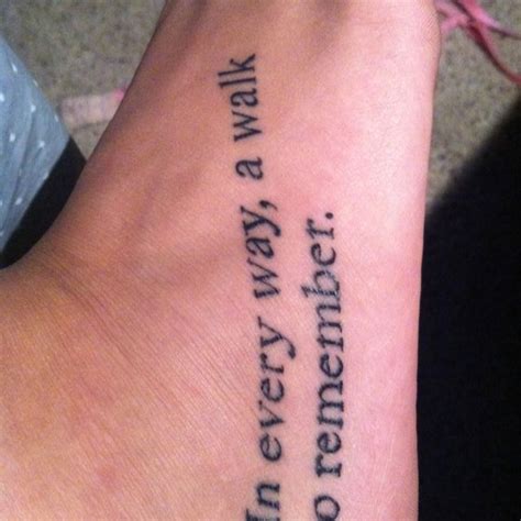 Dad remembrance tattoo on wrist. In every way, a walk to remember. TATTOO! | Remember ...