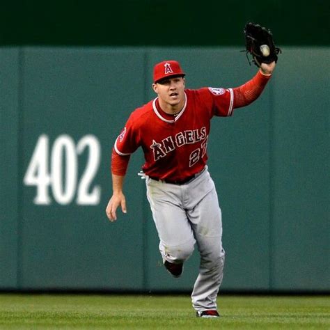 Mike Trout Mike Trout Los Angeles Angels Trout