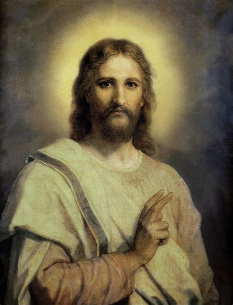 Heinrich Hofmann Painting Of Christ At Explore
