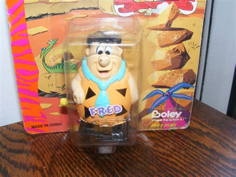 Wind Up Fred Figurine Hanna Barbera The Flintstones Moc Ebay