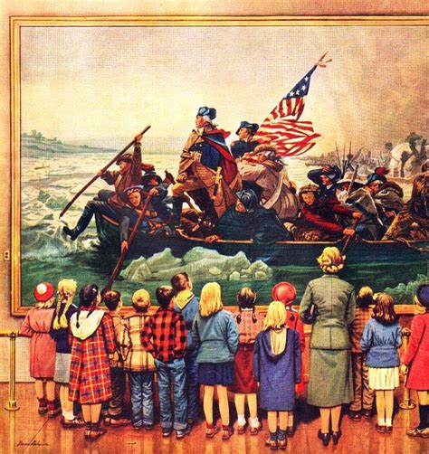 Washington Crossing The Delaware Detail From Roger Wilkerson The