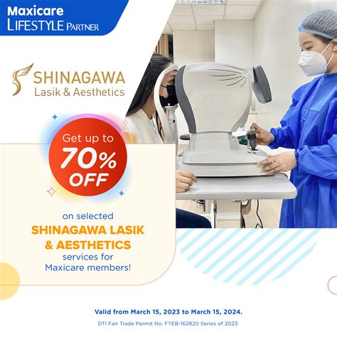 Enjoy up to 70% off on selected Shinagawa Lasik & Aesthetics services