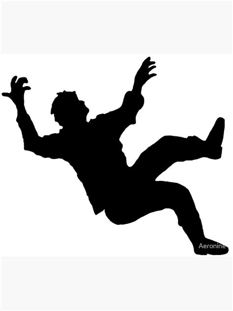 Myst Falling Man Sticker For Sale By Aeronine Redbubble