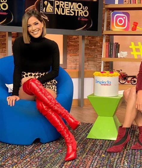 Pin By La Combe88 On Tv Présenter In High Boots Style Red Boots Red