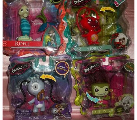 Mga Entertainment Bratzillaz Glow In The Dark Pets Set Of Four