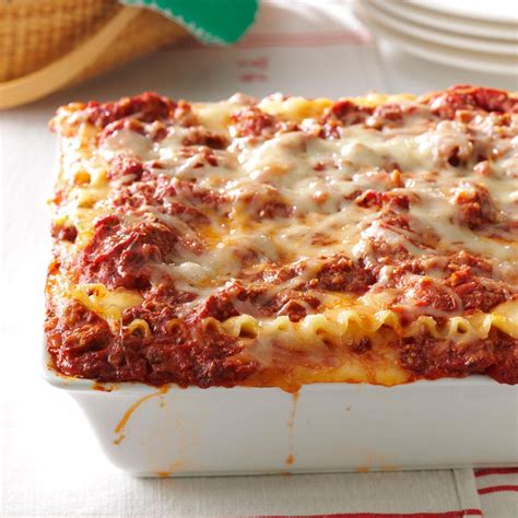 best lasagna taste of home