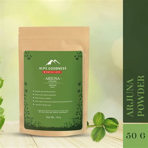 Buy Alps Goodness Powder Arjuna 50 Gm Online Purplle