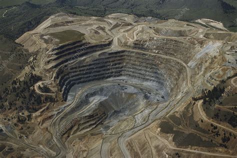 Gold Mine Whitehall Montana Usa Stock Image C012
