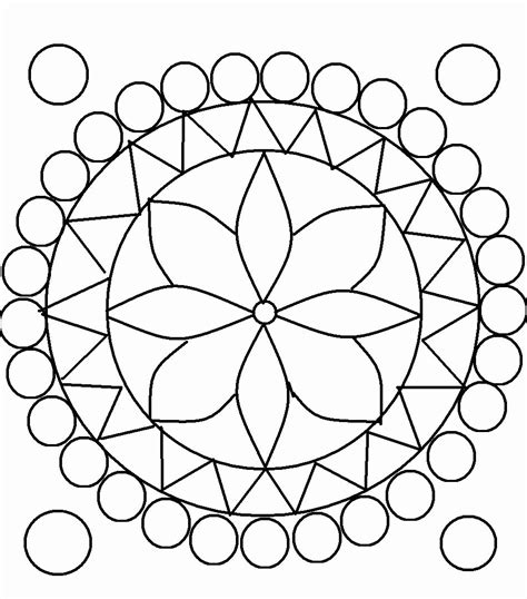 Kaleidoscope Coloring Pages at GetColorings.com | Free printable