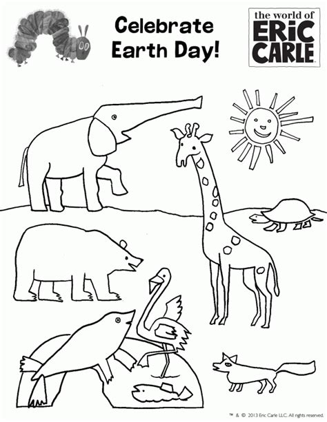 48 eric carle coloring pages
