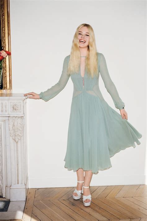 Elle Fanning Vogue Interview And Photoshoot Elle Of The Ball British