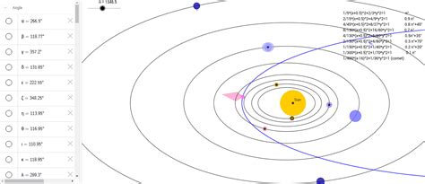 Planets Solar System Orbits Animation