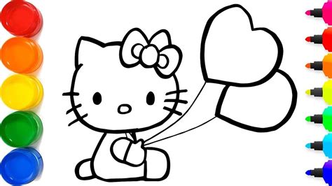 Gambar Mewarnai Hello Kitty Anak Paud Hello Kitty Col