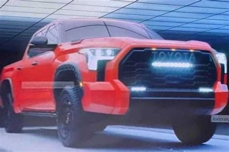 First Official Image Of New Toyota Tundra Released Carspiritpk