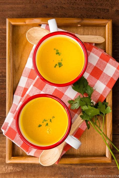 If you see peeled, cubed butternut squash in the grocery store, buy it. Kabocha Soup | Recipe in 2020 | Kabocha squash recipe, Squash soup, Kabocha squash