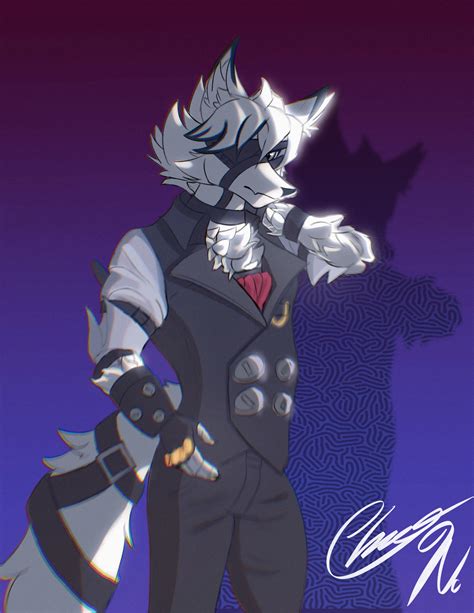 Wolf Butler Husband From Zenless Zone Zero Art By Me Artchrone On