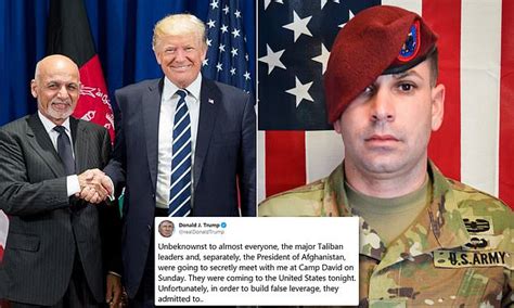 President Trump Cancels Secret Meeting With The Taliban At Camp David After Kabul Attack Daily