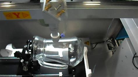 Glass Laser Engraving Machine Bottle Laser Engraver Machine Youtube