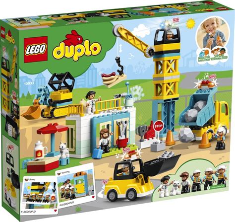 10933 lego duplo tower crane and construction