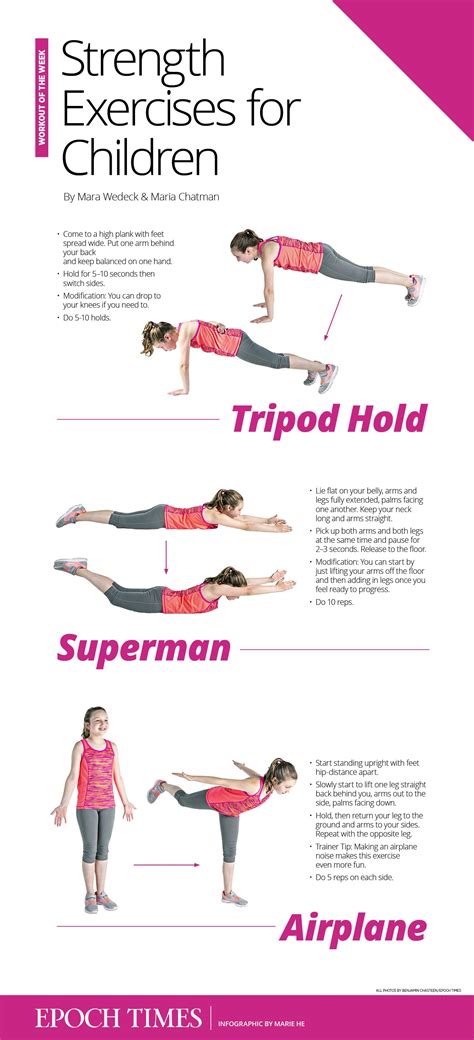 Strength Exercises For Children｜epoch Times Kid Fun Workout