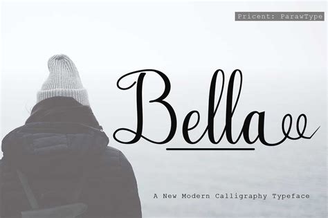 Bella 276917 Calligraphy Font Bundles