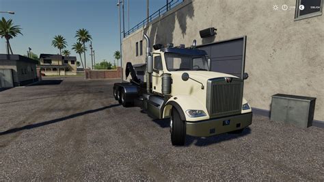 Western Star 4900 Daycab Hooklift V1200 Fs19 Farming Simulator 19