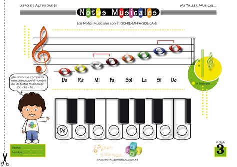 Como Enseñar Las Notas Musicales A Niños De Primaria Importancia De Niño