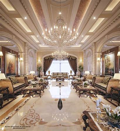Mansion Luxury Qatar Interior Behance